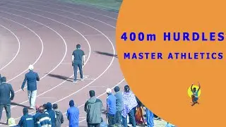 400m Hurdels Final - Men Age Group 40+ - 41st National Masters Athletics Imphal 2020
