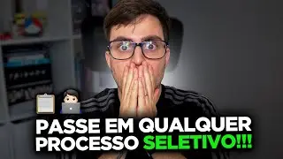 O segredo para ser aprovado em processos seletivos!
