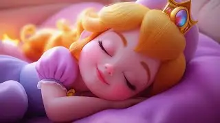 ❤️ Princess Lullaby 🌺🎶 Sleep Music Mozart Brahms for Restful Sleep, Healing, Calming, Heal Mind