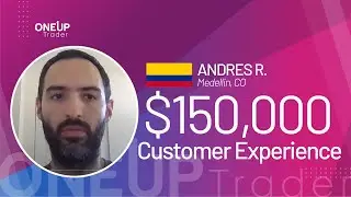 Interview with OneUp's Successful Funded Trader Andres R. ✅ (NO RISK) | OneUp Trader
