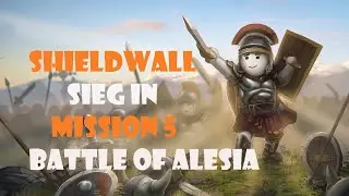 Shieldwall Deutsch - Sieg in Mission 5 - Battle of Alesia ⚔