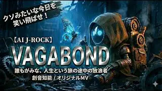 【AI J-ROCK】VAGABOND / AI music 創音知能【オリジナルMV】