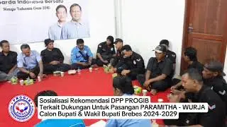 Rapat Sosialisasi DPC PROGIB BREBES Terkait Rekomendasi DPP PROGIB untuk Pilkada Brebes 2024