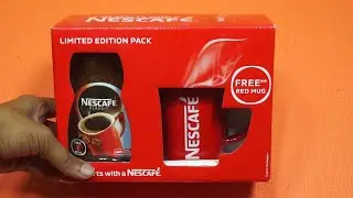 Nescafe Limited Edition Free Tea Mug Inside !!!!