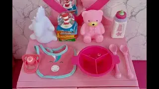 NURSERY REVEAL BABY DOLLHOUSE ROOM ~ High Chair, Play Table, Changing Table, Rocking Cradle!