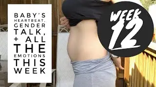 Pregnancy Vlog Week 12 | Midwife Appointment, Symptoms, & Gender Anxiety