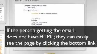 Clicking the Send Button - sending your MingleMail
