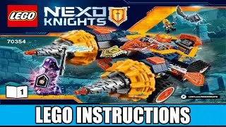 LEGO Instructions - Nexo Knights - 70354 - Axl's Rumble Maker - Season 4 (Book 1)