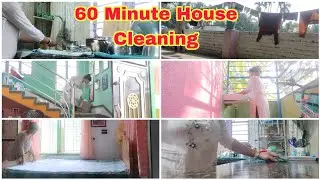 How I clean my house every day / My 60 Minute Busy Cleaning Routine