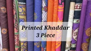 Printed Khaddar | 3 piece Winter Collection