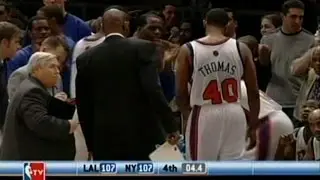 Lakers Force OT After Down 12 with 84 Secs Left vs. Knicks (2005)