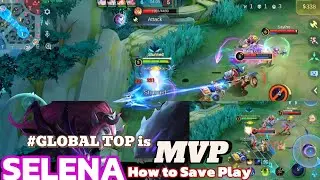 SELENA TO GOLBAL TOP STAR ⭐⭐⭐Assassin, Mage Assassin, Burst Damage, Roamer, Mid Lane,