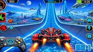 Monster Truck Mega Ramp Impossible Driver -4x4 Ultimate Car Stunts GT Racing - Android GamePlay
