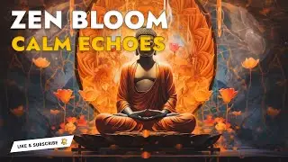Buddha Meditation in Bloom | Peaceful Zen Ambience for Deep Relaxation