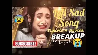 Sad Lofi Song Mood Off😔|Slowed Reverb Sad  Song 2025| Heart Touching Sad Song😭 |#sad#Treding