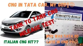 CNG Mileage test on Tata Bolt | Full Tank to Empty check | Long term ownership review | i-CNG ??