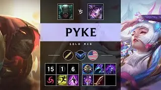 Pyke Mid vs Syndra - NA Diamond Patch 25.06