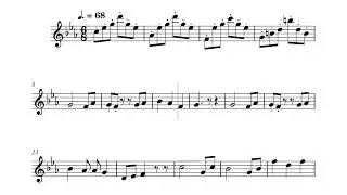 No Longer You - Epic. Jorge Rivera-Herrans Sheet Music (C Instruments) #flute #sheetmusic #epic