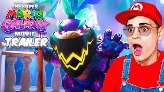 REACCION Al Super Mario Galaxy La Pelicula Trailer !