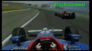 Irl Buddy Rice Crash Chicargoland 2006
