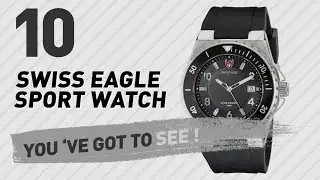 Swiss Eagle Sport Watch For Men // New & Popular 2017