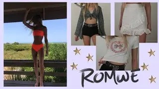 IS ROMWE WORTH IT?? try on haul ft. MOXEAY