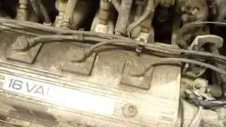 How to replace spark plug cables Toyota Corolla. Years 1991 to 2000