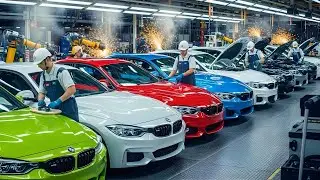 How Your Favourite BMW's Car Is Actually Built Inside Production Factory?