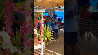 Beautiful 😍 day at Lloret de Mar Beach 🏝️🦋🦋
