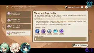 The Forge Realm's Temper: Endless Swarm | Numerical Superiority | Genshin Impact TCG 6.1