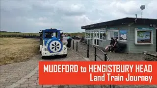 Mudeford Sandbank to Hengistbury Head on the LAND TRAIN!