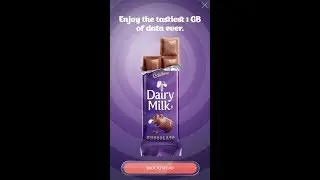 Jio New offer is Deiry Milk   CHOCOLATE 🍫 1GB DATA for participate now give ever