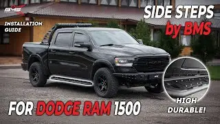 Dodge RAM 1500 2018-2023 Running Boards BMS ALFA Installation guide