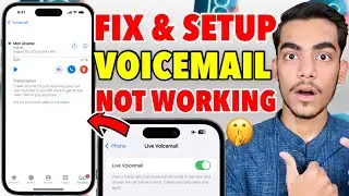 Fix iPhone Voicemail Not Working | How To Setup Voicemail On iPhone In India | Voicemail Greeting