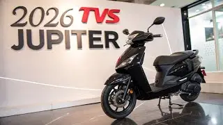 Представлен новый TVS Jupiter 2026 года! Умный самокат стал ещё умнее! 🔥🚨 | Последний обзор!