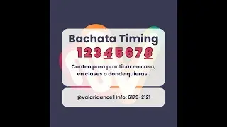 Bachata Timing 12345678 | Daniel Santacruz - Lo dice