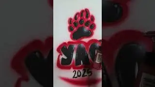 red airbrushing #viralvideo #art #jesuschrist #arte @iwatamedea1 @CreatexColors