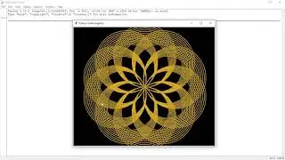 Python Turtle Graphics/🆒 DESIGN/Making Circle Design Using Python Turtle🐢🐢🐢|Python Programming...