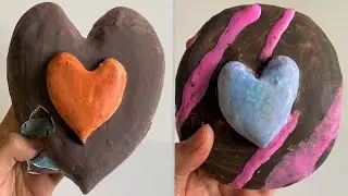 Plaster Clay Cracking & Slime ASMR Video #231