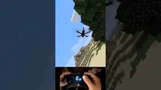 Minecraft has a drone mod, it's super fun!