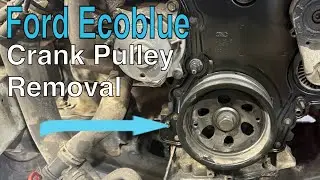 Снятие шкива коленвала Ford EcoBlue | Быстрое и простое пошаговое руководство.
