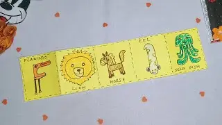 How to do Easy Animal Drawing from Alphabets F-J (Part 2)💛 How to draw Animals for Kids💛 #drawing 