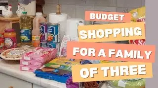Budget Family Food Shop Haul | Lidl, Asda, Sainsbury&rsquo;s, B&M & More | Weekly Shop for a Family of 3