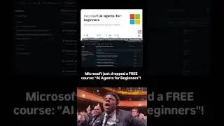 Ai Agents Course for beginners. #microsoft #aiagents #aiagent