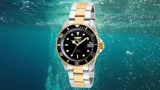 Распаковка часов Invicta Pro Diver 8927OB Black & Gold | Rolex Submariner для бедных