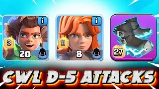CWL Day 5 - Attack Strategy | May 2025 | Clash of Clans (Tamil)