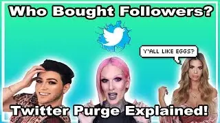 Twitter Purge! Who Bought Followers?