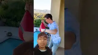 Water Balloon Prank With Girl👩 #prank #balloon #shorts #viral #tranding