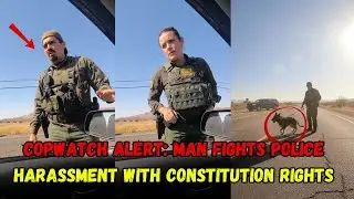 Police Harassment Escalates During K9 Border Stop &ndash; First Amendment Audit