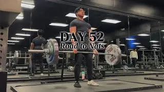 Powerlifting Vlog | Road to Nationals Day 52